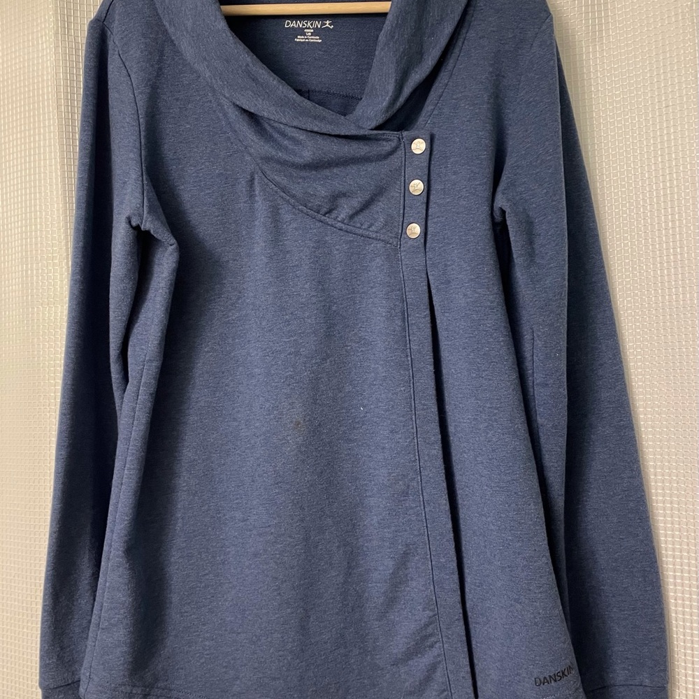 Danskin Cowlneck Zipped Jacket